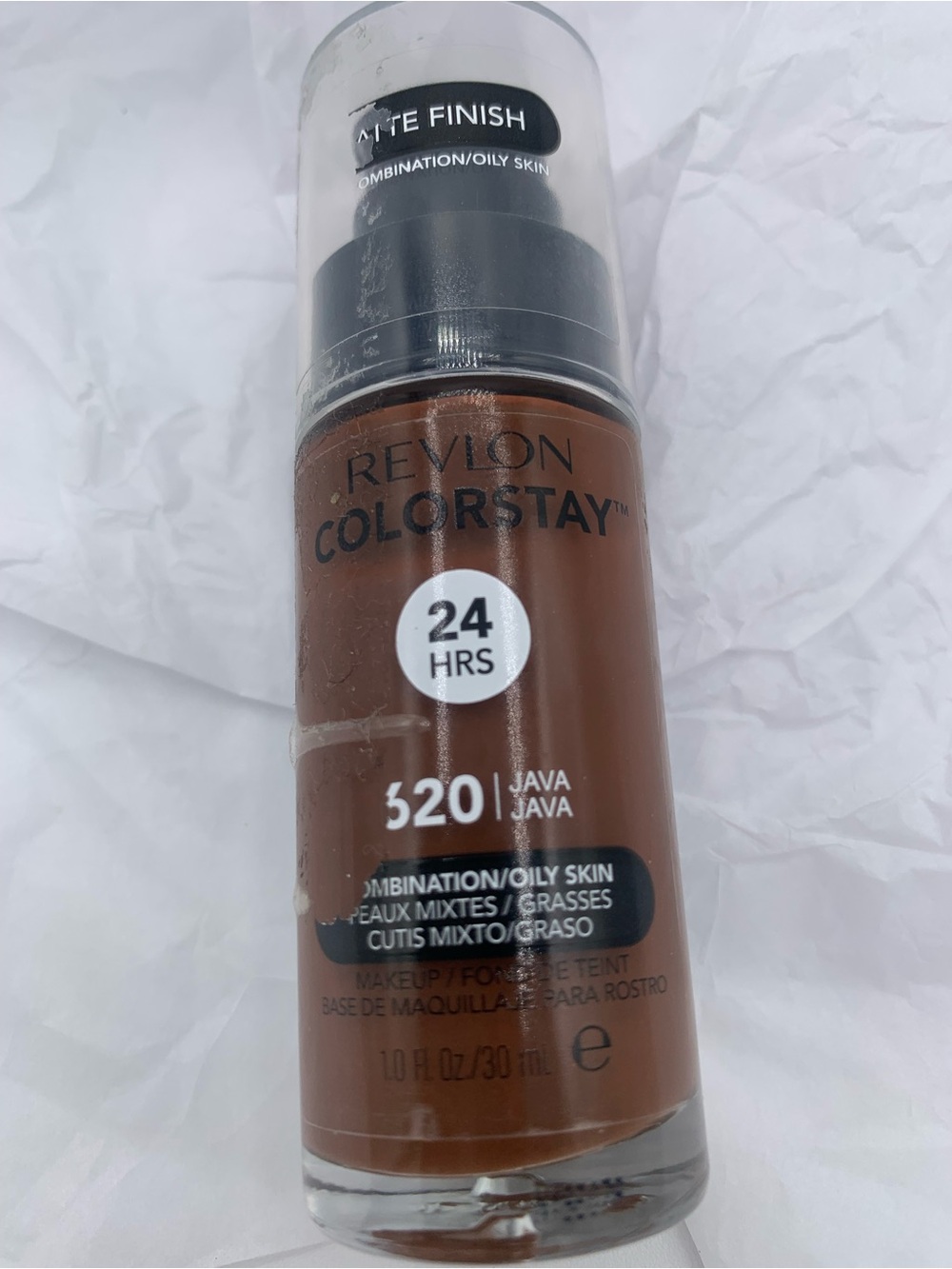 Revlon ColorStay Foundation 620 Java Java - Deep Brown - Picture 4 of 4